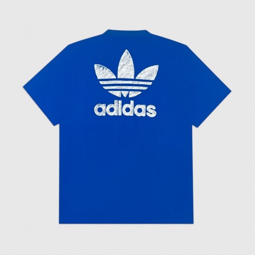 Adidas Originals Graphic Trefoil T-Shirt Μπλε / Pre-Owned